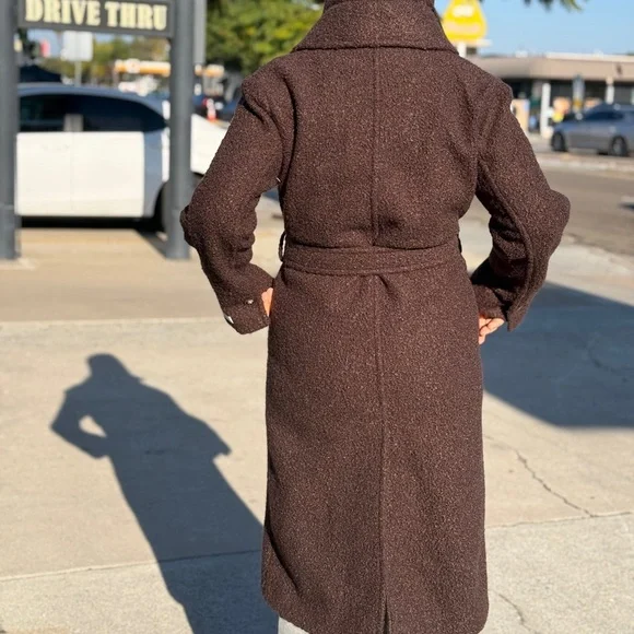 Warm, brown coat from Calvin Klein. Size s (I would say more small/medium) - Picture 11 of 11